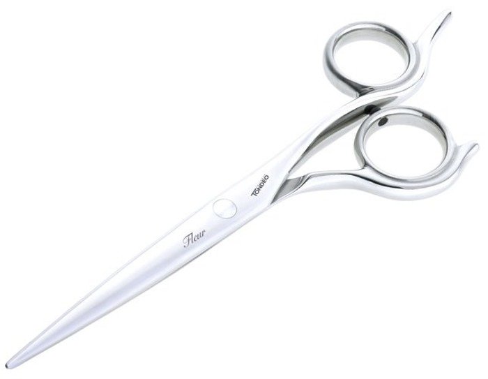 Nożyczki fryzjerskie FLEUR offset 5,5 S-LINE
